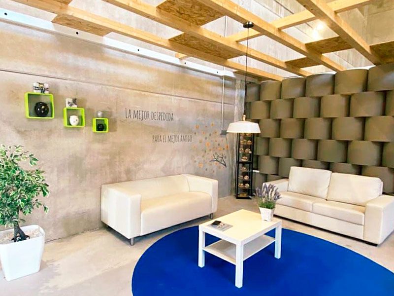 Sala de velatorio de mascotas Paseo a las nubes en Burgos